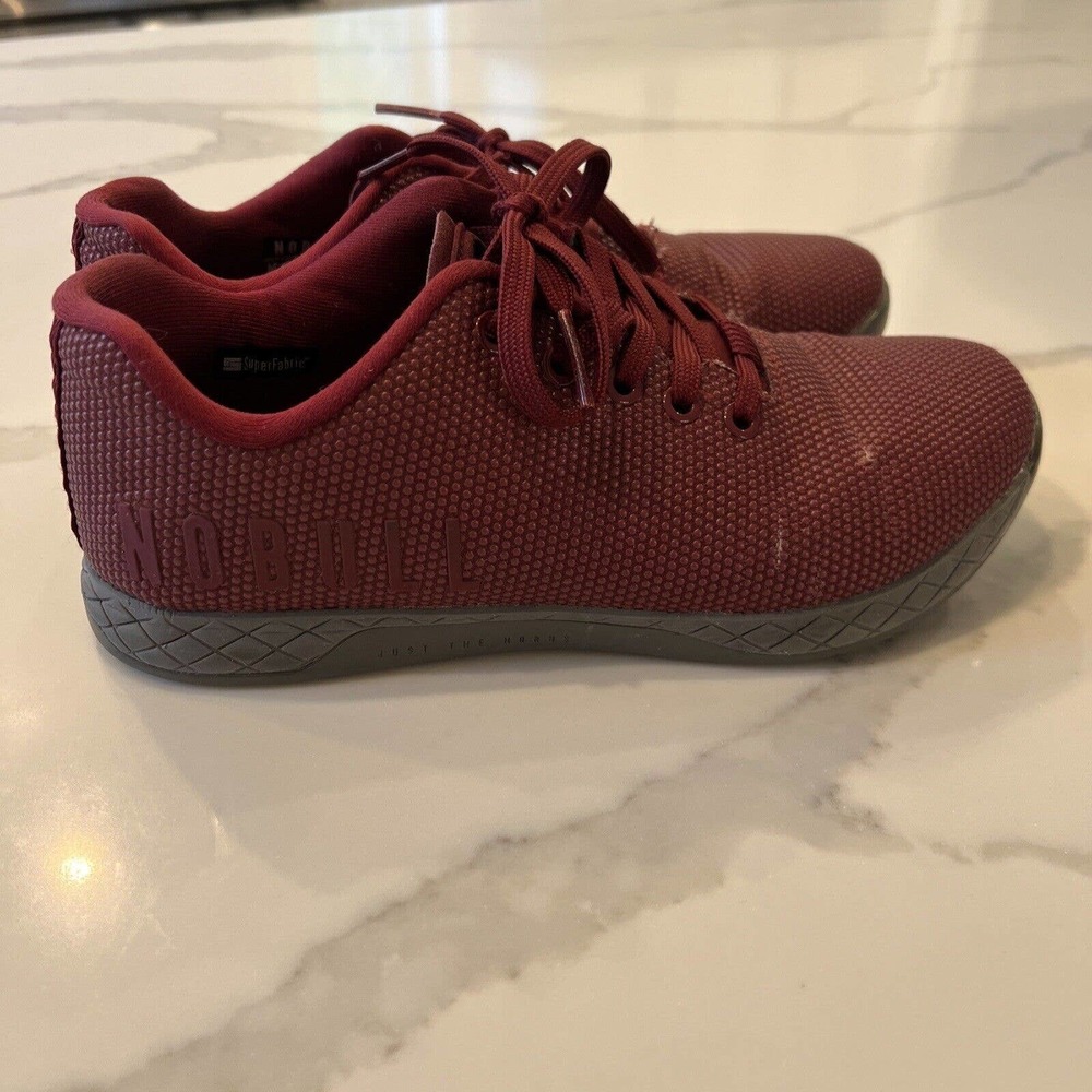 NoBull Cabernet Grey Trainer, Size 9 W / 7.5 M